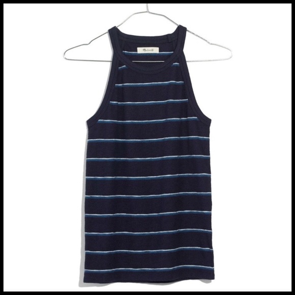 Madewell Tops - Madewell Timeoff Tank. Indigo. Size XL. Classic.